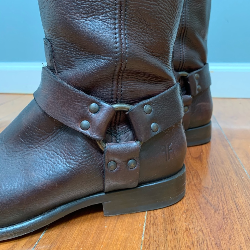 SOLD - Frye Phillip Harness boots - Picture 2 of 8